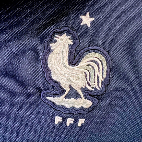 NIKE France 2014 FIFA World Cup Football Soccer Jersey Size Large - Picture 5 of 7